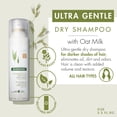 thumbnail image 2 of Klorane Dry Shampoo with Oat Milk, For Dark Hair, Natural Tint, All Hair Types, Paraben & Sulfate-Free, 3.2 Oz, 2 of 6