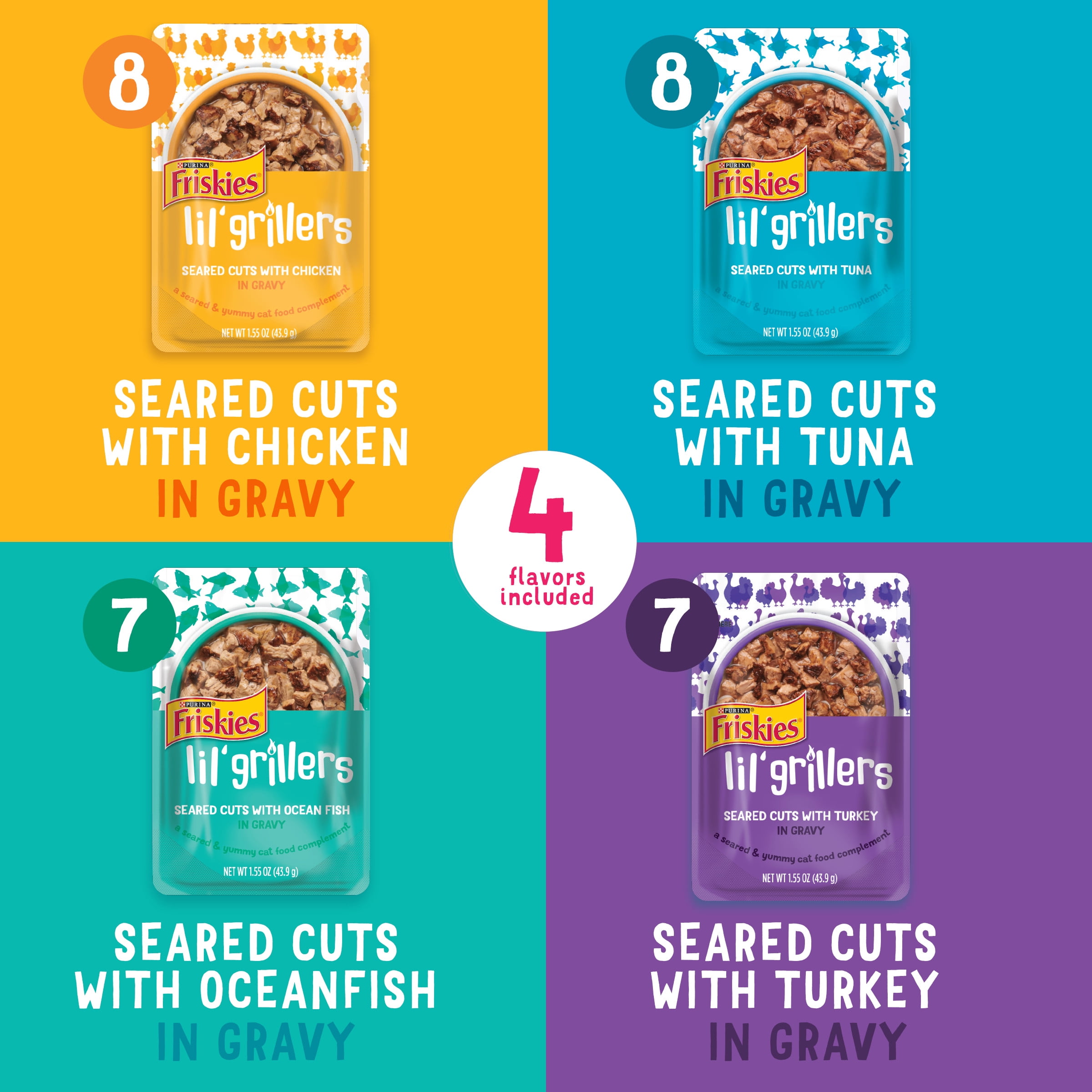 Purina Friskies Lil' Grillers Wet Cat Food Variety Nepal Ubuy