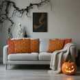 thumbnail image 3 of Sanmadrola Fall Pillow Covers Halloween Decoration Pumpkin Decorative Pillow Cases Couch Cushion Case for Chair Sofa Bedroom Living Room Home Decor 18''x 18'' 2 Pack Brown, 3 of 7
