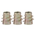 thumbnail image 3 of 50pcs muebles de aleación Hex Drive Unhead tuerca roscada para inserto de madera (5*10mm), 3 of 8