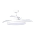 thumbnail image 5 of Ventilador De Techo Retráctil 42", Luz LED, Blanco Mate, 3 Aspas, 6 Velocidades, 5 of 5