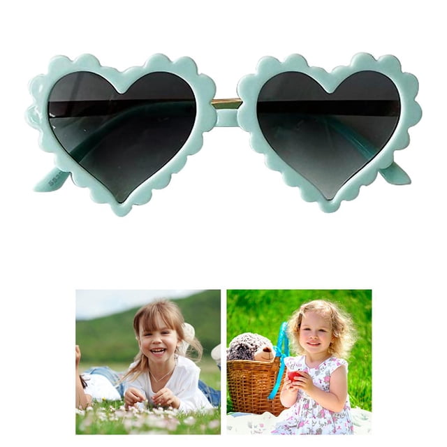 niñas gafas de terre de plástico en apariencia de gafas para uso al protección 400 - luz de color azul Azul claro