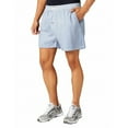 thumbnail image 2 of Shorts for Men Casual Men's Spring Summer Striped Woven Loose Fit Casual Lightweight Shorts Sleep Pants for Home Blue L, 2 of 7