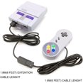 thumbnail image 2 of SAYDY Wired Controller Joypad Gamepads for Super NES SNES Classic Mini Edition 2017 with a 6ft Extension Cable (Purple Button Style), 2 of 5