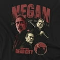 thumbnail image 2 of Popfunk The Walking Dead - Dead City Negan Homage Unisex Adult V-Neck T Shirt (Small) Black, 2 of 3
