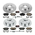 thumbnail image 3 of PowerStop Front and Rear Z23 Evolution Sport Carbon-Fiber Ceramic Brake Pad and Drilled & Slotted Rotor Kit Fits: MINI COOPER Select Models K6742, 3 of 10