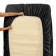 thumbnail image 5 of Juego de ropa de cama para el hogar Sábana de cama Funda de colchón Funda de almohada Juego de ropa de cama de poliéster de color sólido, Negro, Doble, 3pcs / set Vogacara HA6267-04B, 5 of 7