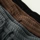 thumbnail image 2 of Ceisia Men Fashion Solid Color Corduroy Drawstring Pants All Season Casual Gift Elastic Waist Trousers, 2 of 5