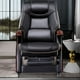 thumbnail image 4 of Swivel Modern Office Chair Executive Comfort Boss Leather Home Office Chair Computer Lazy Mobile Sillas De Oficina Furniture My Lux Decor Round, 4 of 28