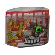 Marvel Super Hero Squad Series 4 Phoenix & Wolverine Action Figure 2-Pack