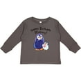 thumbnail image 3 of Inktastic Happy Birthday, Mommy- Cute Penguins Boys or Girls Long Sleeve Toddler T-Shirt, 3 of 5