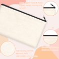 thumbnail image 3 of Bolsa de lona ZeediX Beige, 36 paquetes, multiusos con cremallera, 3 of 7