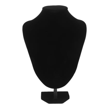 Necklace Display Stand Wire Bra Accessories Jewelry Underwear Support Rings Black
