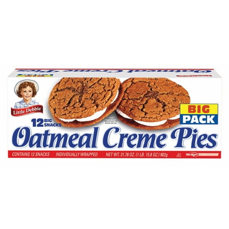 Little Debbie Oatmeal Creme Pies, 12 pk./31.78
