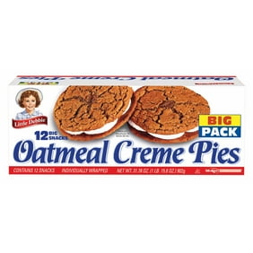 Little Debbie Big Pack Oatmeal Creme Pies 32 Oz Walmart Com