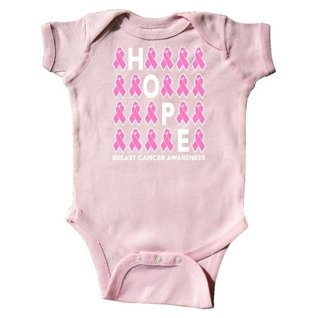 

Inktastic Hope- Breast Cancer Awareness Gift Baby Boy or Baby Girl Bodysuit