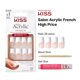thumbnail image 3 of Kit de Uñas Postizas KISS Acrílicas Francesas Largas Coffin Blancas, 3 of 6