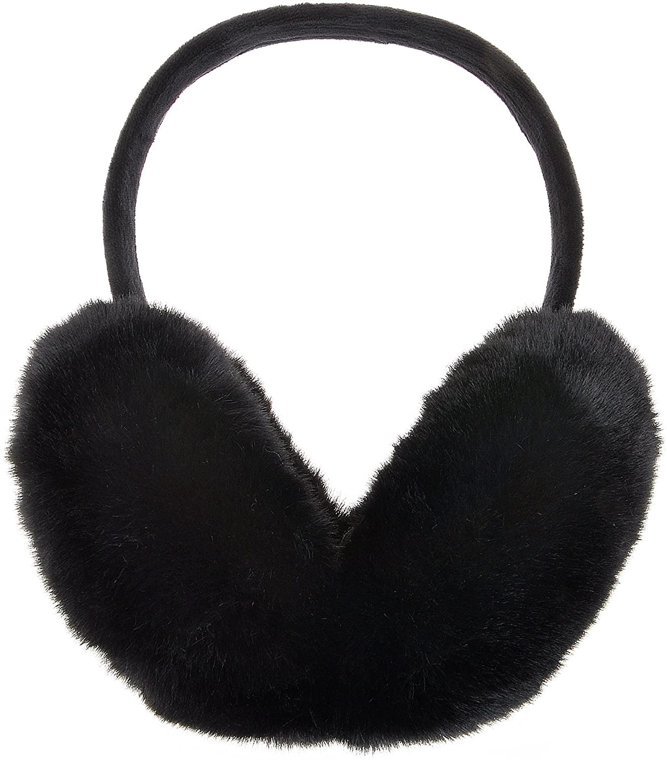 Womens Bow Knot Warm Earmuffs Cute Winter Warmers Muffs Headband Foldable Earmuffs 