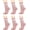 Pink-3, variant on 3Pairs Pilates Socks with Grips for Women Yoga & Barre - Non Slip