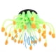 thumbnail image 3 of Coral artificial de silicona, planta acuática de simulación, adorno decorativo para acuario, color naranja, 3 of 14