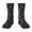 3 Black, variant on Rainbow Jellyfishes Pattern Children's Socks, Socks Gifts ,kids Crew Soft Cotton Socks , Moisture-Wicking, Durable, Ideal for Daily Wear & Sports