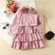 thumbnail image 5 of Gibobby Abrigos de invierno para niños y niñasChaqueta de abrigo polar cálido de manga larga de invierno para niñas pequeñas con volantes ropa rosa prend(Rosa, 18-24 Meses), 5 of 5