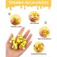 thumbnail image 3 of 30 Pieces Felt Bees, Small Wool Bumble Bee Plush Decors DIY Wreath Bees Decoration for DIY Crafts Baby Shower Decorations Home Decor, 3 of 7