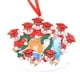 thumbnail image 1 of Navidad Diy Saludo Escrito A Mano Muñeco De Nieve Colgantes De Árbol De Navidad Adornos De Resina De Navidad Guardurnaity HA043595-09, 1 of 6