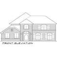 thumbnail image 2 of 015-764: Luxury Traditional 3 Bed, 3 Bath Luxury Home Plan, 2496 Sq Ft: Full Blueprints with License to Build by Home Plan Marketplace - Lesuto, 2 of 17