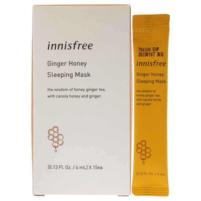 Innisfree Ginger Honey Sleeping Mask, 4 ml x 15 Pc Mask