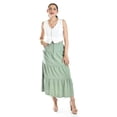 thumbnail image 5 of Falda midi de lino Roman Fashion /Juvenil, 50061 (Pistache) verde claro CH, 5 of 5