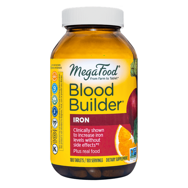 MegaFood Blood Builder Iron Supplement Shown to Increase Iron Levels without Nausea or