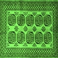 thumbnail image 1 of Ahgly Company Indoor Square Southwestern Green Country Area Rugs, 8' Square, 1 of 1