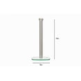 thumbnail image 2 of WHITE LABEL Paper Towel Holder With Heavy Glass Base, 2 of 3