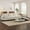 Beige, variant on 104" Cloud Couch Sectional Sofa with Storage Ottoman, L Shaped Modular Sofa with Cup Holder & Side Storage Pockets & USB Charging Port, Chenille 4-Seat Sofa for Living Room