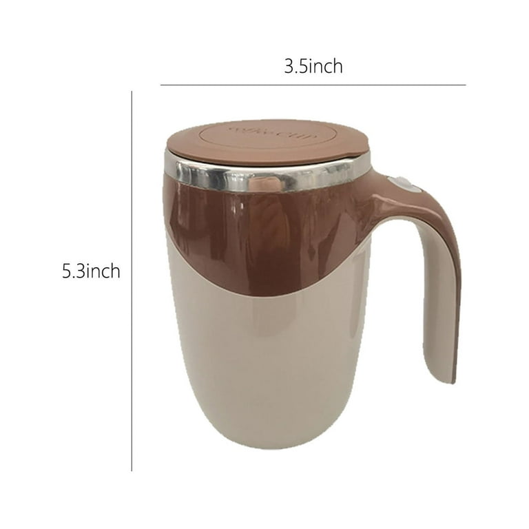 Vikakiooze Promotion on Sale, Automatic Magnetic Stirring Coffee Mug,  Rotating Home Office Travel Mixing Cup Funny Electric Stainless Steel Self  Mixing Coffee Tumbler 