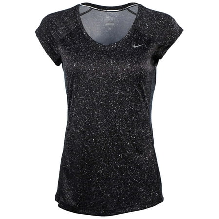 nike print v neck miler t shirt ladies nike print v neck miler t shirt ladies
