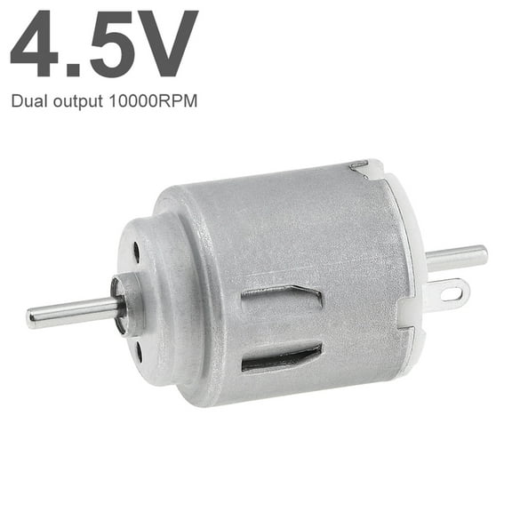 R140 DC motor double shaft output 4.5V 10000rpm high speed micro motor for DIY toys electric tools