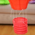 thumbnail image 4 of Wosthever Linternas de globos aerostáticos que terminan de tocar con globos grandes, linternas colgantes de globos aerostáticos DIY Artesanía color arcoiris diámetro 40CM, 4 of 6