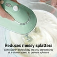 thumbnail image 6 of Hamilton Beach 5-Speed Electric Hand Mixer with SmartBoost Technology, Mixer for Kitchen, Mint, 6 of 9