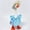 🌻Blue_New#328, variant on Mini Desk Goose Outfits, 7 Inch Summer Clothes Set with Cute Hats Dresses and Bags for Desk Decor and Magnetic Porch Goose Key Decor Gifts