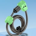 thumbnail image 1 of ddioayh Clearance Bicycle Lock Password Lock Portable Bike Lock Mountain Bike Avoid Theft Lock Steel Cable Lock, 1 of 6