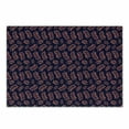 thumbnail image 1 of Coral and Navy Cutting Board, Continuous Pattern with Leafy Branches Abstract Bicolour Design, Decorative Tempered Glass Cutting and Serving Board, in 3 Sizes, by Ambesonne, 1 of 2