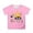 Pink, variant on Valora Little Kid Easter Print Girls Casual Short Sleeve Tee Loose Fit Round Neck Top For Toddlers Kids Playwear Black 6-7 Years