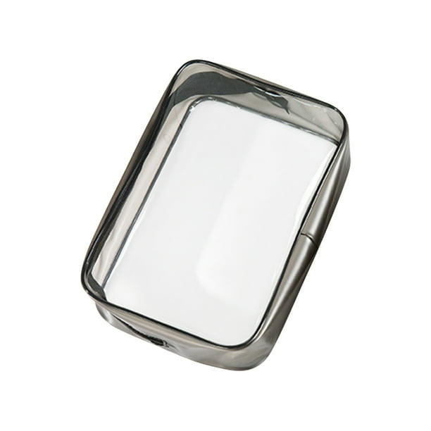 pstuiky Neceser de maquillaje de PVC transparente, bolsa de viaje portátil, bolsa de almacenamiento de artículos de aseo, bolsa de viaje multifuncional
