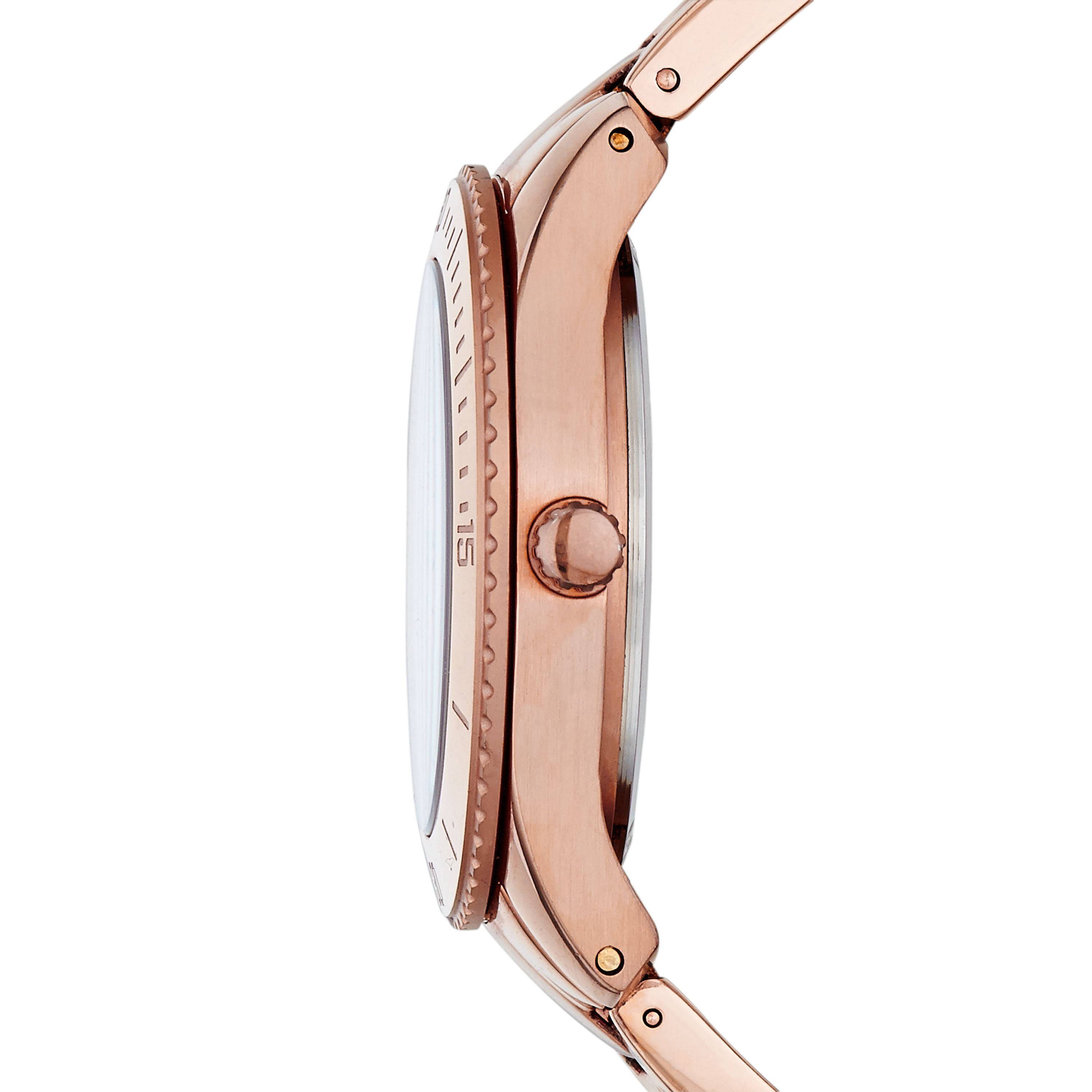 Fossil Women s Stella Rose Gold Tone Stainless Steel Watch Style