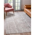 thumbnail image 1 of Unique Loom 3147174 6 x 9 ft. Depoe Portland Rectangular Rug, Tan, 1 of 1