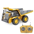 thumbnail image 4 of Alloy Remote Control Dump Truck Engineering Toy Vehicle Kids Playground Self Unloading Construction Vehicle, 4 of 9