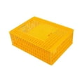 thumbnail image 4 of balikha Poultry Carrier Box Chicken Transport Carrier Multi -purpose Breathable Transport Box Poultry Living Space for Turkey Pigeons yellow, 4 of 9