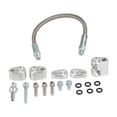 thumbnail image 2 of LS Coolant/ Steam Port Crossover Hose Kit LS Throttle Body Bypass Hose Silver, 2 of 4